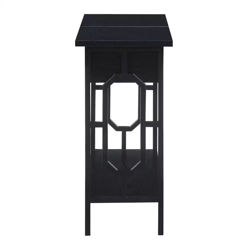 Omega Flip Top End Table with Charging Station - Breighton Home