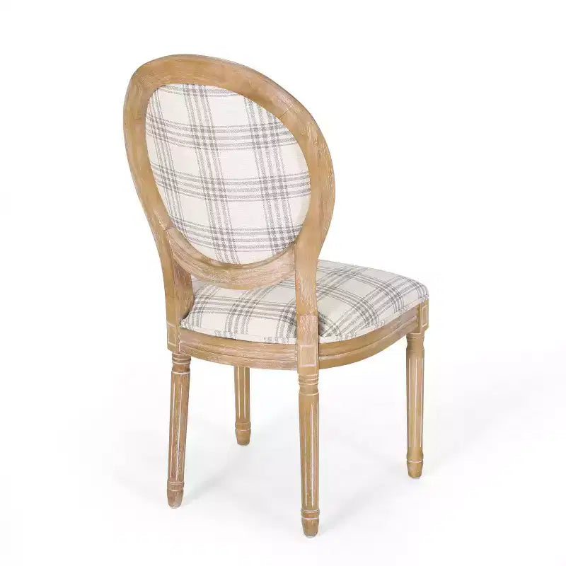 Set of 2 Phinnaeus French Country Fabric Dining Chairs - Christopher Knight Home