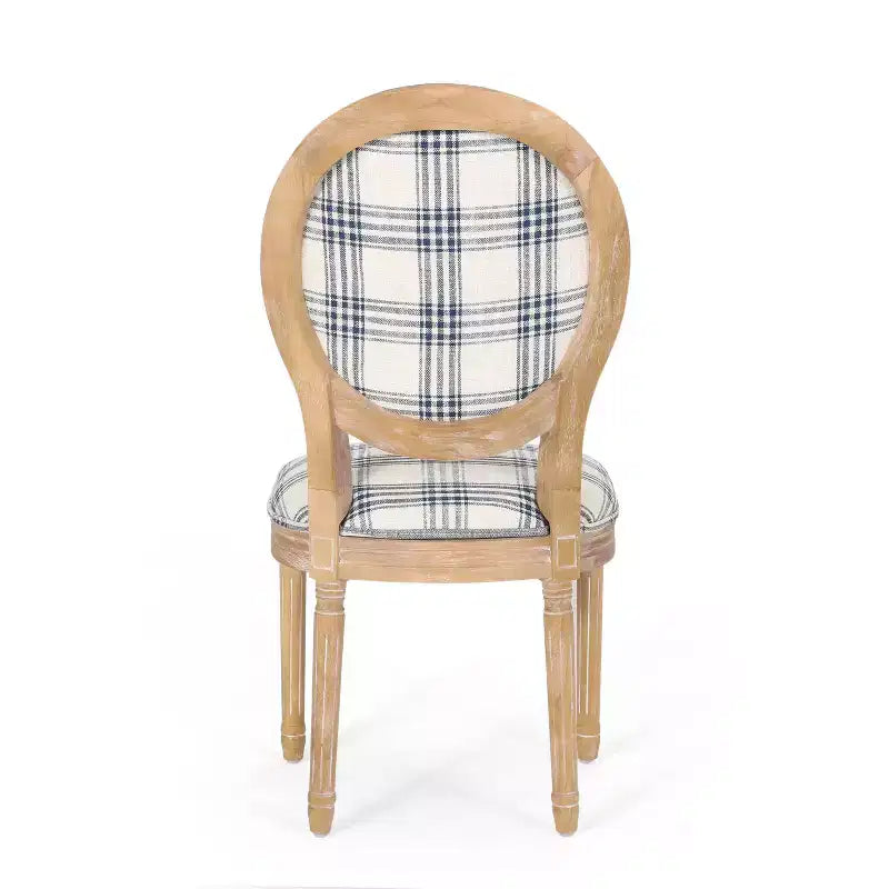 Set of 2 Phinnaeus French Country Fabric Dining Chairs - Christopher Knight Home