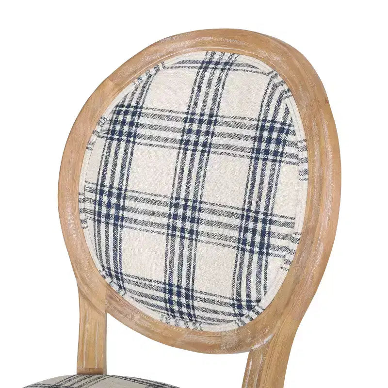 Set of 2 Phinnaeus French Country Fabric Dining Chairs - Christopher Knight Home