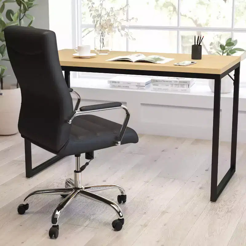 Merrick Lane 47 Inch Computer Desk with Open Metal Frame