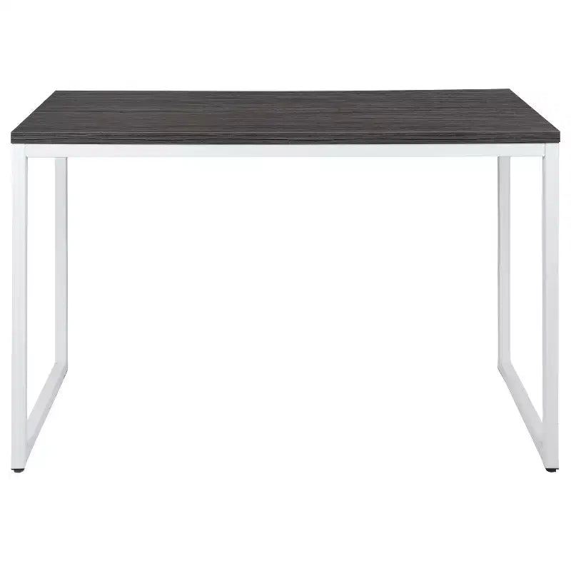 Merrick Lane 47 Inch Computer Desk with Open Metal Frame