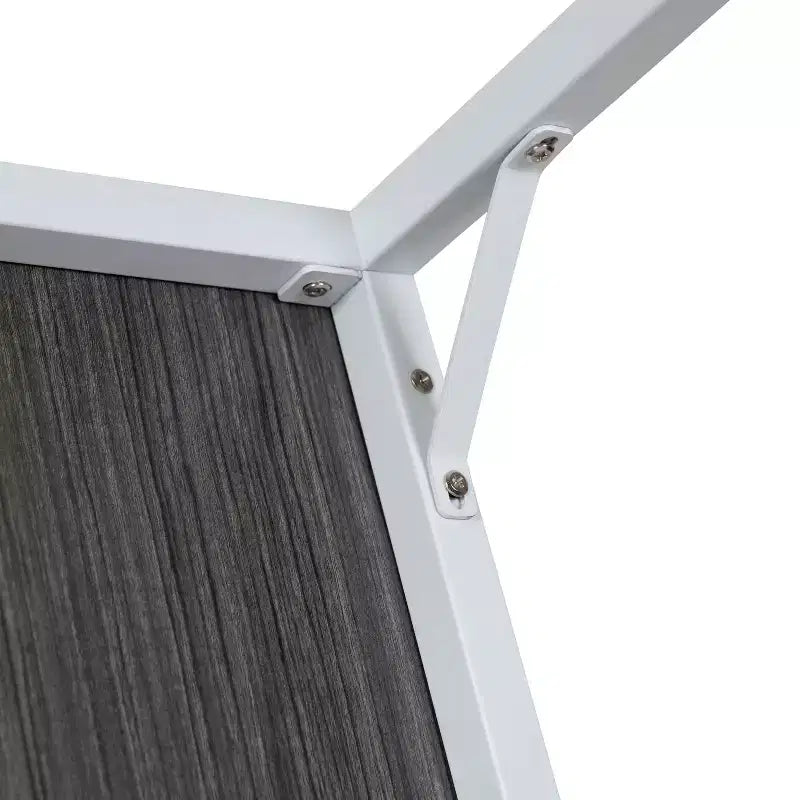 Merrick Lane 47 Inch Computer Desk with Open Metal Frame