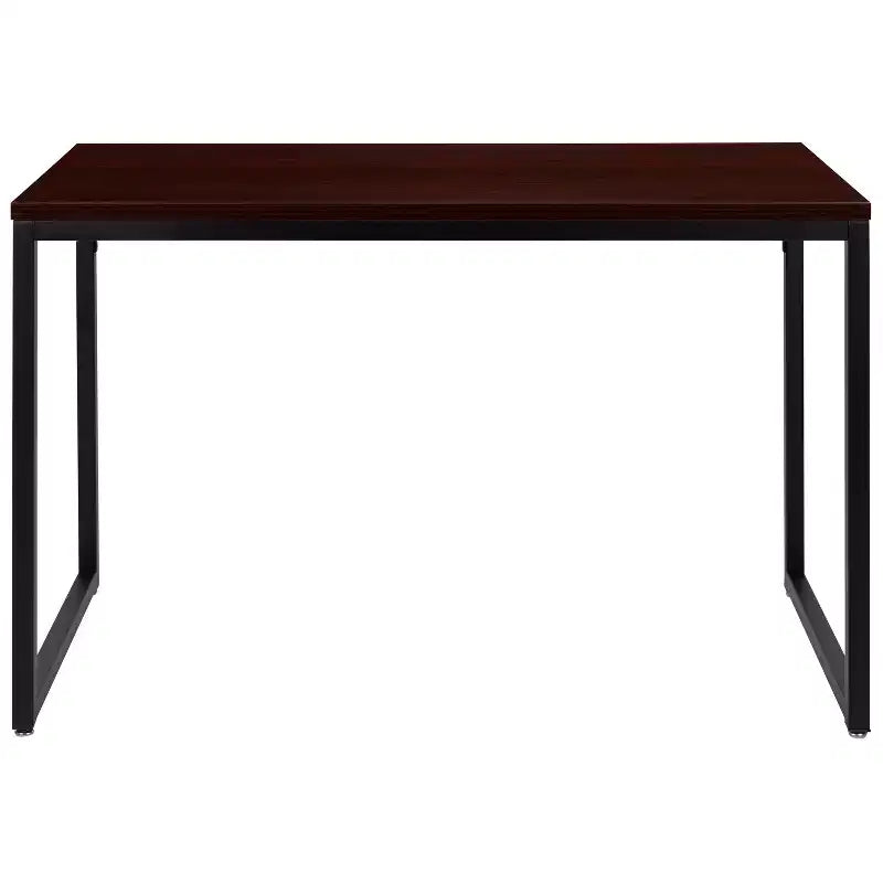 Merrick Lane 47 Inch Computer Desk with Open Metal Frame
